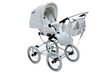 Rati Isabell Baby Fashion 3in1 - white cena un informācija | Bērnu rati | 220.lv