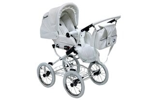 Rati Isabell Baby Fashion 2in1 - white cena un informācija | Bērnu rati | 220.lv