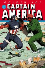 Golden Age Captain America Omnibus Vol. 2 цена и информация | Фантастика, фэнтези | 220.lv