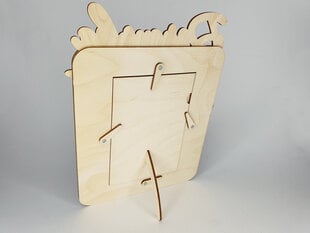 Детская деревянная  настольная фоторамка с надписью “Dēliņš” цена и информация | Рамки, фотоальбомы | 220.lv