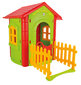 Dārza mājiņa bērniem MAGIC HOUSE - GREEN cena un informācija | Bērnu rotaļu laukumi, mājiņas | 220.lv