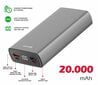 Swissten Aluminium 20000 mAh cena un informācija | Lādētāji-akumulatori (Power bank) | 220.lv