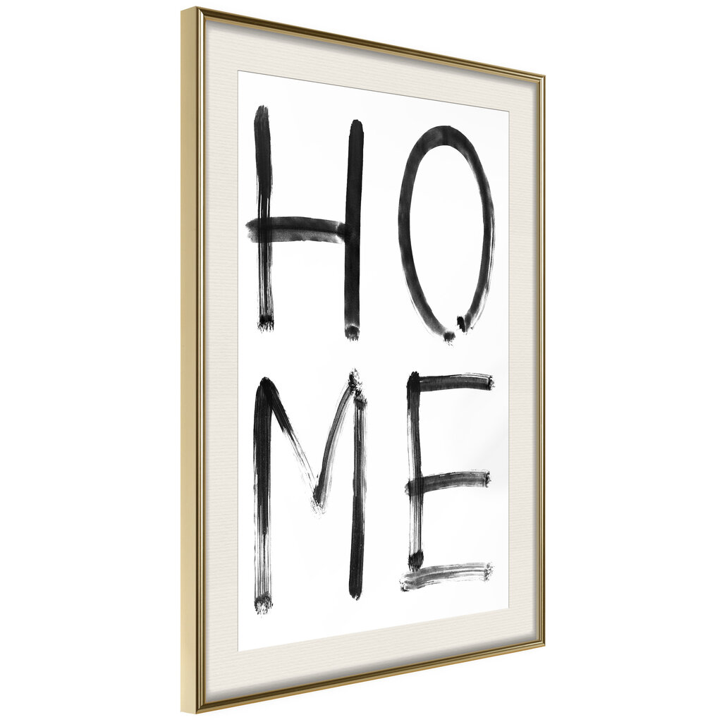 Plakāts - Simply Home (Vertical) цена и информация | Gleznas | 220.lv