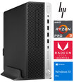 Стационарный компьютер EliteDesk 705 G5 SFF Ryzen 3 Pro 3200G 16GB 512GB SSD Windows 10 Professional 
