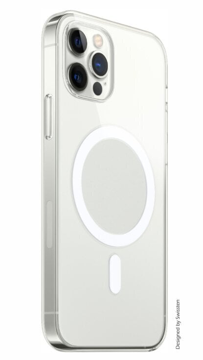 Swissten Clear Jelly MagStick paredzēts iPhone 14 Pro Max, caurspīdīgs cena un informācija | Telefonu vāciņi, maciņi | 220.lv