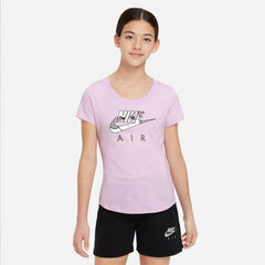 Nike t-krekls meitenēm Tee Mascot Scoop Jr DQ4380-530 цена и информация | Рубашки для девочек | 220.lv