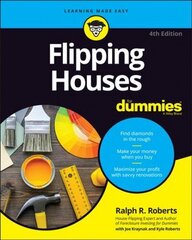 Flipping Houses For Dummies, 4th Edition 4th Edition cena un informācija | Ekonomikas grāmatas | 220.lv