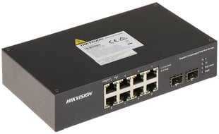 SWITCH POE DS-3T0510HP-E/HS 8-PORTU SFP Hikvision cena un informācija | Komutatori (Switch) | 220.lv