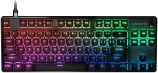 Клавиатура SteelSeries Gaming Keyboard Apex 9 TKL, проводная, черная цена и информация | Клавиатуры | 220.lv