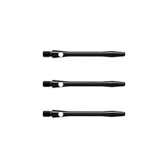 Хвостовики Winmau Anodised Aluminium, короткие, длина - 35 мм, черные цена и информация | Дартс | 220.lv