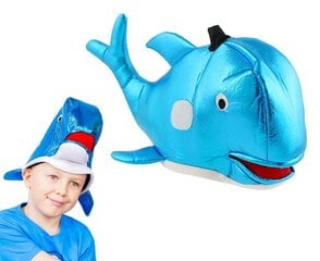 Карнавальная шапка «Дельфин» (NW-CZDE) 7944 цена и информация | Карнавальные костюмы, парики и маски | 220.lv