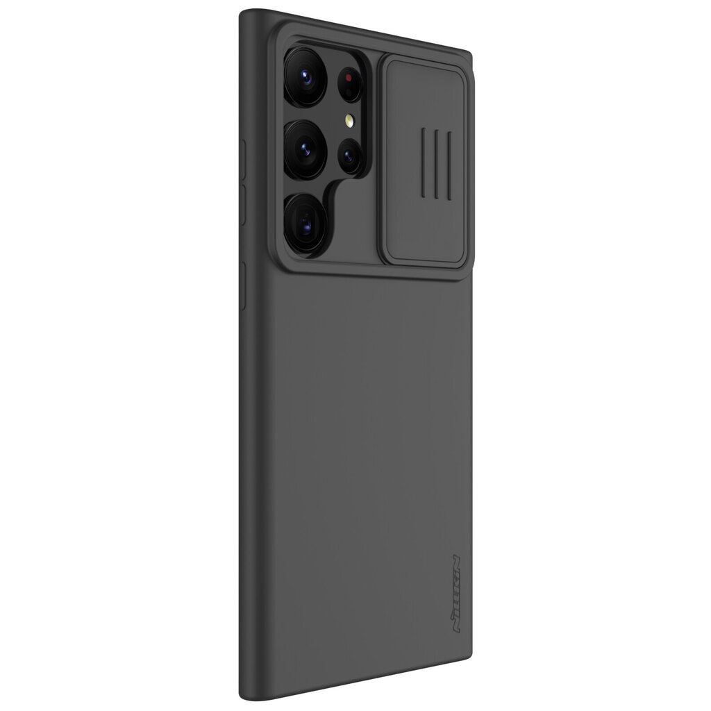 Nillkin CamShield Silky Silicone Case for Samsung Galaxy S23 Ultra Elegant Black цена и информация | Telefonu vāciņi, maciņi | 220.lv