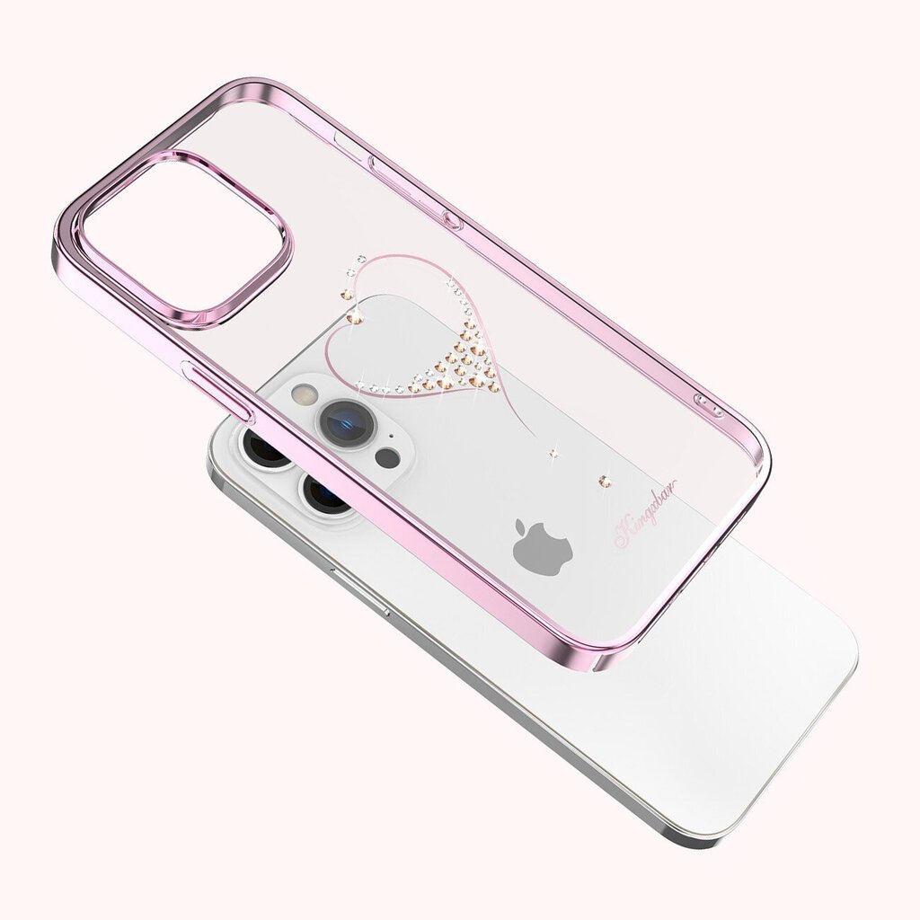 Kingxbar Wish piemērots iPhone 14 Plus, rozā cena un informācija | Telefonu vāciņi, maciņi | 220.lv