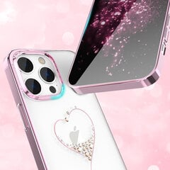 Kingxbar Wish piemērots iPhone 14 Plus, rozā cena un informācija | Telefonu vāciņi, maciņi | 220.lv