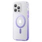 Kingxbar PQY Ice Crystal piemērots iPhone 14 MagSafe, violets цена и информация | Telefonu vāciņi, maciņi | 220.lv