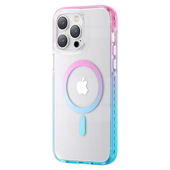 Kingxbar PQY Ice Crystal для iPhone 14 Pro MagSafe, розовый цена и информация | Чехлы для телефонов | 220.lv
