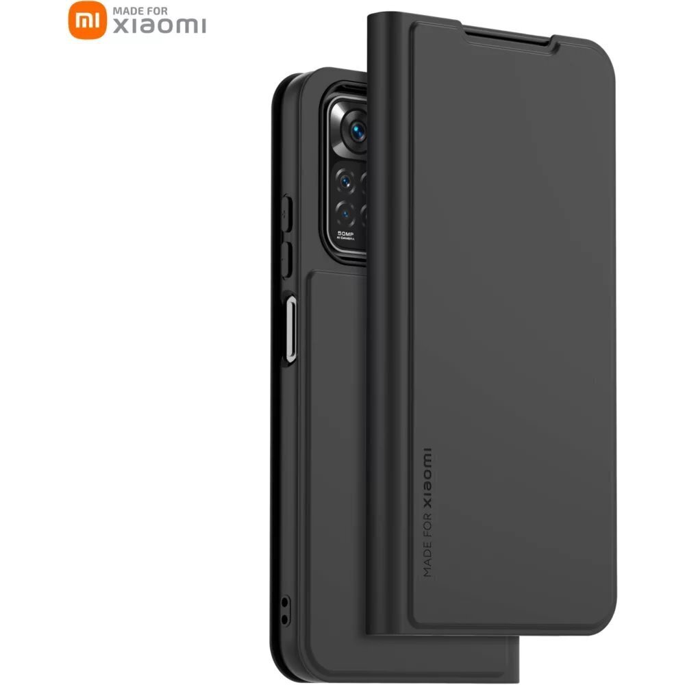 Made for Xiaomi Book Case for Xiaomi Redmi Note 11|11s Black цена и информация | Telefonu vāciņi, maciņi | 220.lv