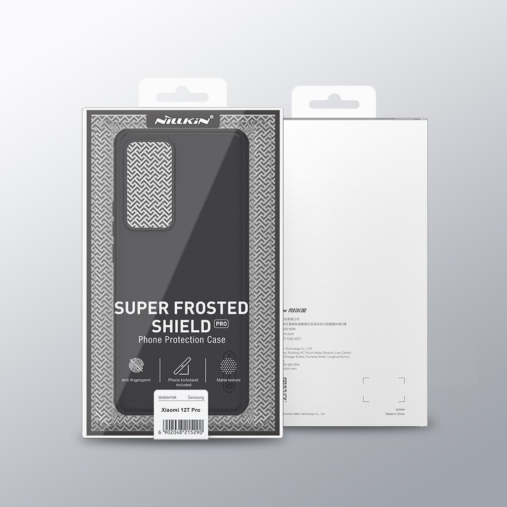 Nillkin Super Frosted PRO Back Cover for Xiaomi 12T Pro Blue cena un informācija | Telefonu vāciņi, maciņi | 220.lv