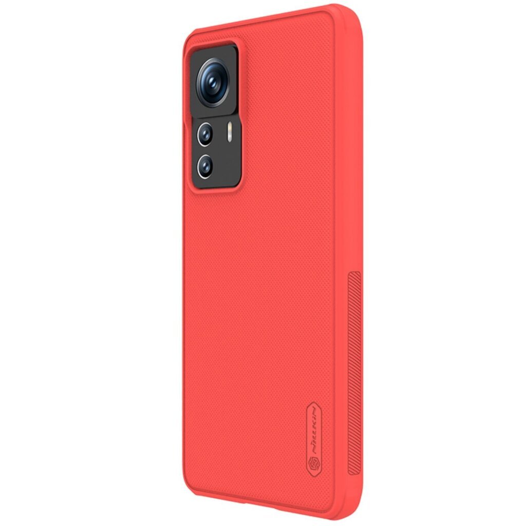 Nillkin Super Frosted PRO Back Cover for Xiaomi 12T Pro Red cena un informācija | Telefonu vāciņi, maciņi | 220.lv