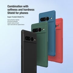 Чехол Nillkin Super Frosted PRO Back Cover для Google Pixel 7 Pro Black цена и информация | Чехлы для телефонов | 220.lv