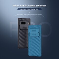 Nillkin CamShield PRO Hard Case for Google Pixel 7 Black cena un informācija | Telefonu vāciņi, maciņi | 220.lv