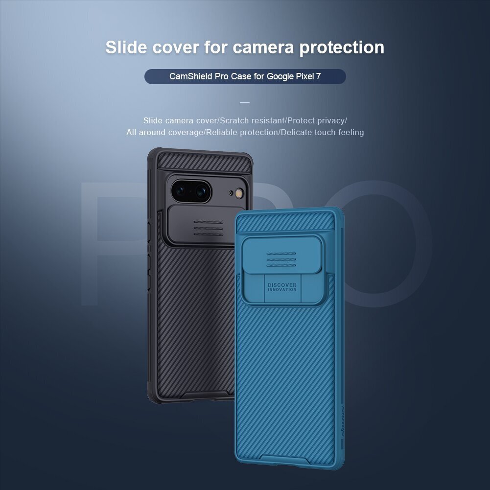 Чехол Nillkin CamShield PRO Hard Case для Google Pixel 7 Black цена | 220.lv