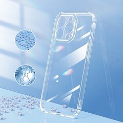 Прочный силиконовый чехол Fusion Precise Case 2 мм для Apple iPhone 14 Pro, прозрачный цена и информация | Чехлы для телефонов | 220.lv