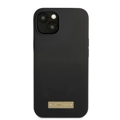 Чехол Guess Silicone Metal Logo MagSafe Compatible Case для iPhone 13, черный цена и информация | Чехлы для телефонов | 220.lv