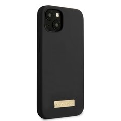 Чехол Guess Silicone Metal Logo MagSafe Compatible Case для iPhone 13, черный цена и информация | Чехлы для телефонов | 220.lv