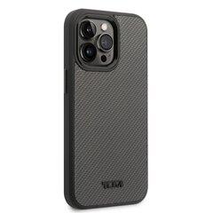 Чехол TUMI Aluminium Carbon Pattern Case для iPhone 14 Pro, черный цена и информация | Чехлы для телефонов | 220.lv