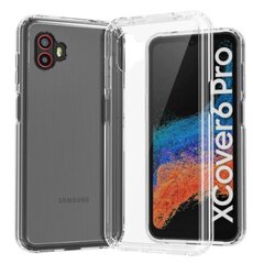 Прочный силиконовый чехол Fusion Precise Case 2 мм для Samsung G736 Galaxy Xcover 6 Pro, прозрачный цена и информация | Чехлы для телефонов | 220.lv