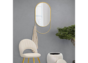 Sienas spogulis A2A App/Abiti, zeltains цена и информация | Зеркала | 220.lv