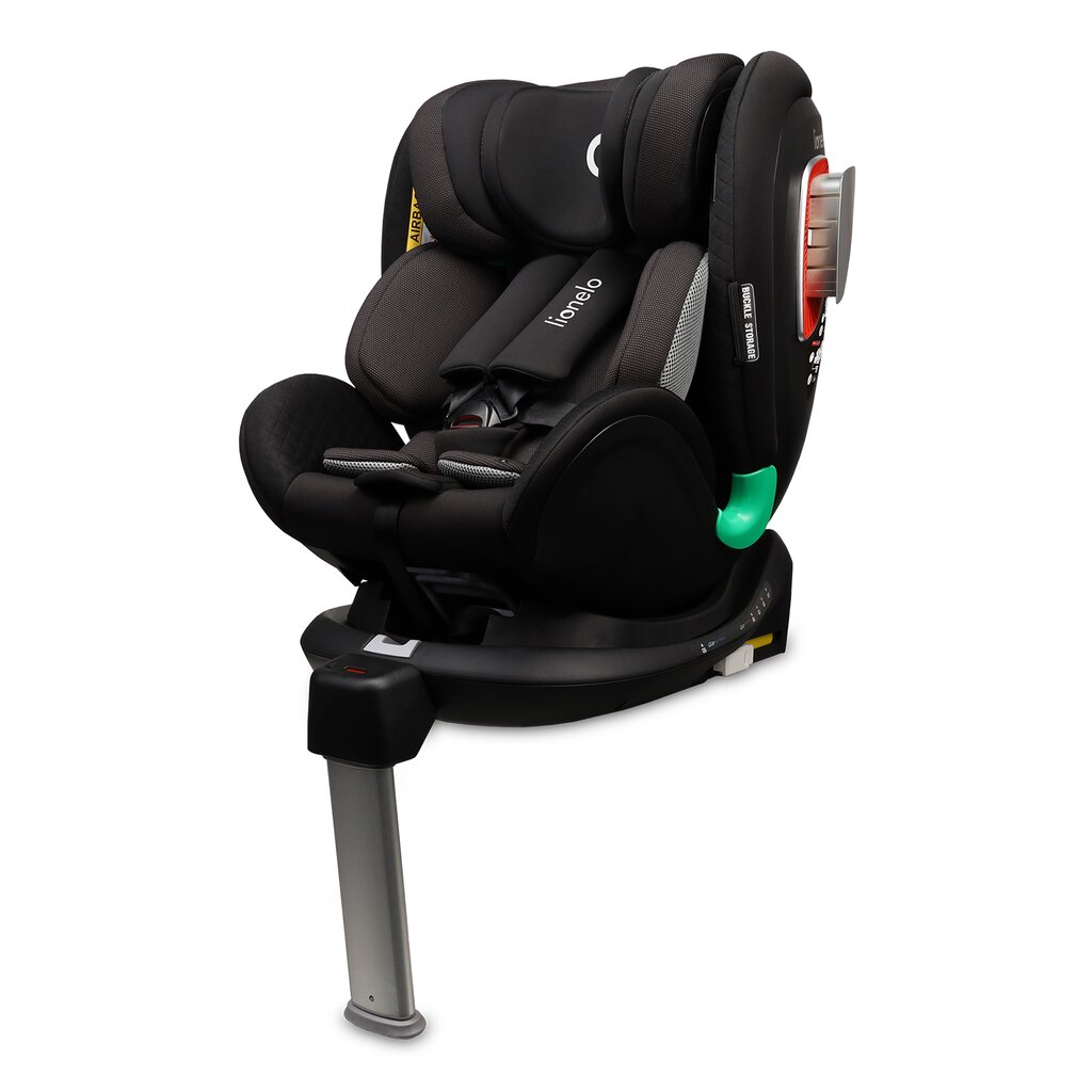 Lionel autokrēsliņš Antoon Plus 0-18 kg, black cena un informācija | Autokrēsliņi | 220.lv