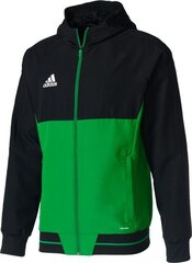 Куртка Adidas Tiro 17, черная, размер S цена и информация | Футбольная форма и другие товары | 220.lv