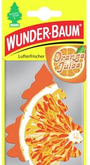 WUNDER-BAUM Tree Orange Juice gaisa atsvaidzinātājs, 5g cena un informācija | Gaisa atsvaidzinātāji | 220.lv