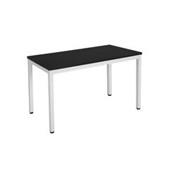 Современный компьютерный стол, черный/белый цена и информация | Компьютерные, письменные столы | 220.lv