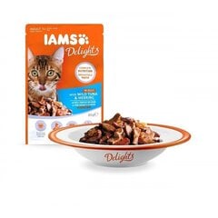 Mitrā barība kaķiem Iams Adult, 85 g цена и информация | Консервы для котов | 220.lv