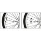 Atstarotāji spieķiem Dunlop, 4 gab. цена и информация | Velo lukturi un atstarotāji | 220.lv