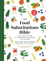 Food Substitutions Bible: 8,000 Substitutions for Ingredients, Equipment & Techniques 3rd edition cena un informācija | Pavārgrāmatas | 220.lv