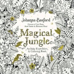 Magical Jungle: An Inky Expedition and Coloring Book for Adults cena un informācija | Grāmatas pusaudžiem un jauniešiem | 220.lv