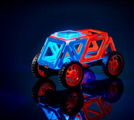 Магнитный конструктор GeoSmart Night rover, 21 шт цена и информация | Kонструкторы | 220.lv