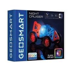 Магнитный конструктор GeoSmart Night rover, 21 шт цена и информация | Kонструкторы | 220.lv