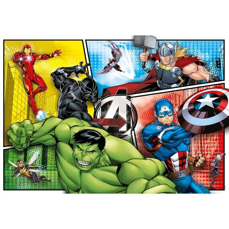 Marvel Avengers puzle 104 gab. cena un informācija | Puzles, 3D puzles | 220.lv