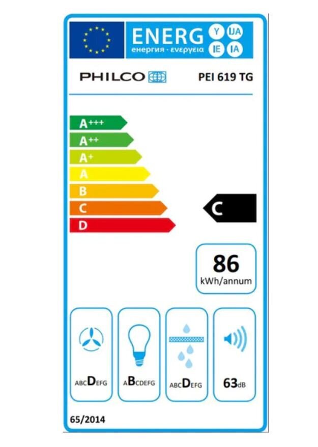 Philco PEI 619 TG цена и информация | Tvaika nosūcēji | 220.lv