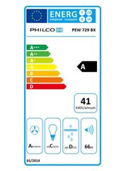 Philco PEW 729 BX cena un informācija | Tvaika nosūcēji | 220.lv