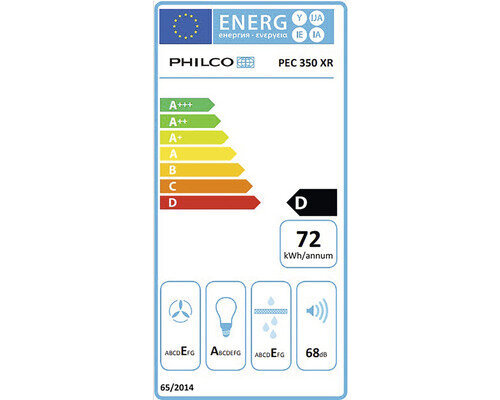 Philco PEC 350 XR cena un informācija | Tvaika nosūcēji | 220.lv