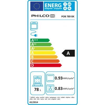 Philco POB 789 BX cena un informācija | Cepeškrāsnis | 220.lv