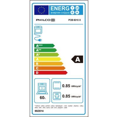 Philco POB 6010 X cena un informācija | Cepeškrāsnis | 220.lv