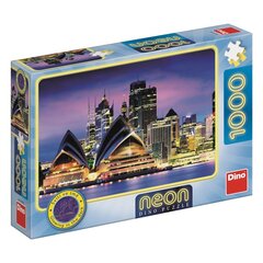 Dino neona puzle 1000 gabalu Sidneja цена и информация | Пазлы | 220.lv
