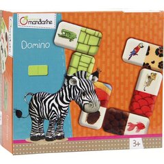 Galda spēle Domino "Dzīvnieki un raksti" Avenue Mandarine cena un informācija | Galda spēles | 220.lv